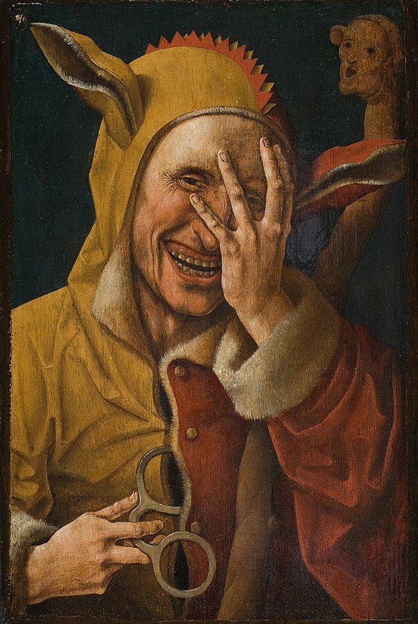 Abb. 3: A fool with a tool is still a fool<br>Bildquelle:&nbsp;<a href="https://de.m.wikipedia.org/wiki/Datei:Laughing_Fool.jpg" target="_blank" rel="noreferrer noopener">Wikipedia</a>&nbsp;&nbsp;&nbsp;